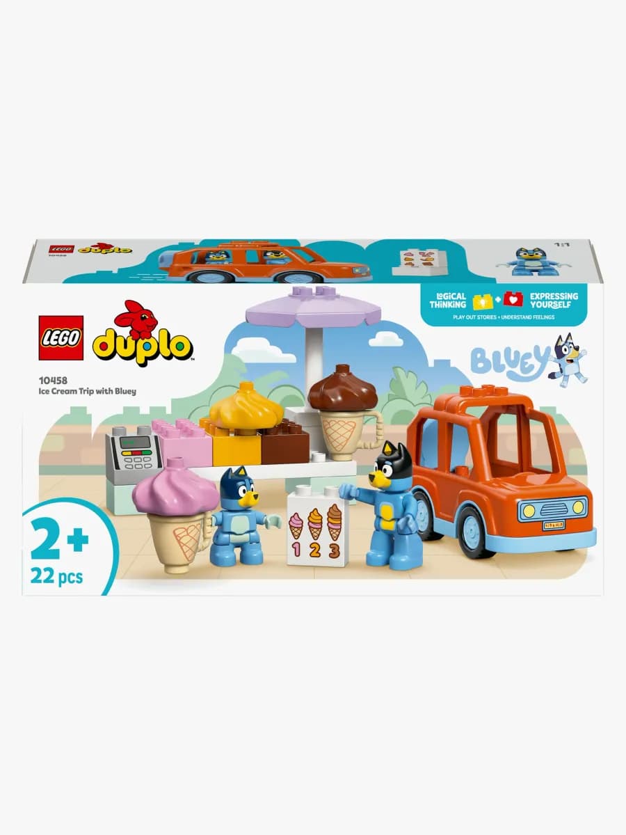 LEGO DUPLO Bluey 10458 Glassutflykt med Bluey