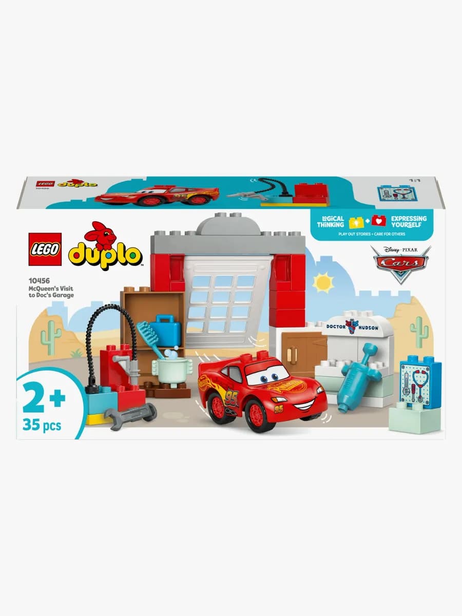 LEGO DUPLO Disney 10456 McQueens besök i Docs garage