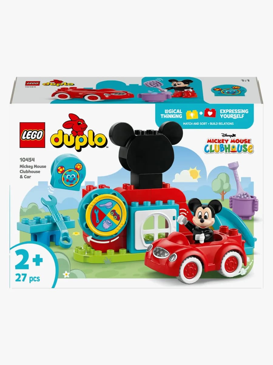LEGO DUPLO Disney TM 10454 Musse Piggs klubbhus och bil