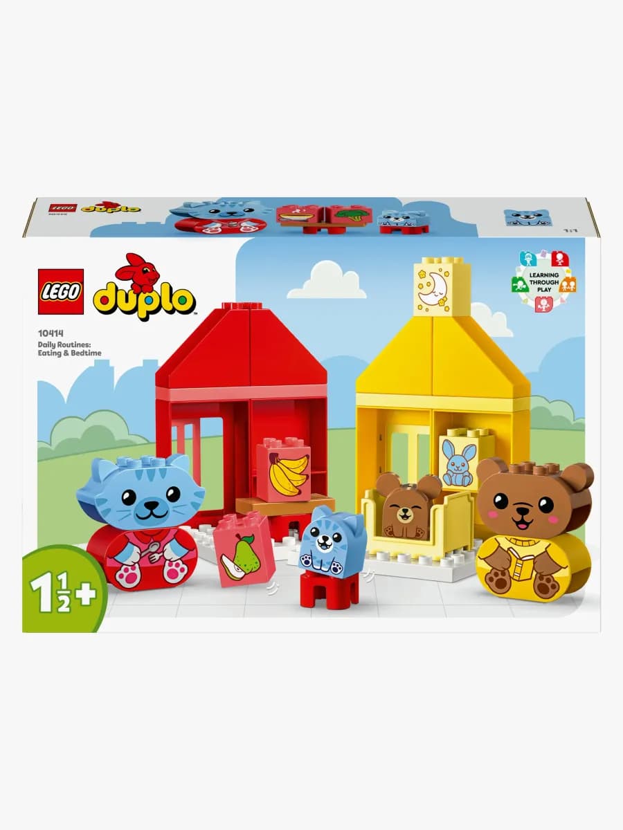 LEGO DUPLO My First 10414 Vardagsrutiner: mat och nattning