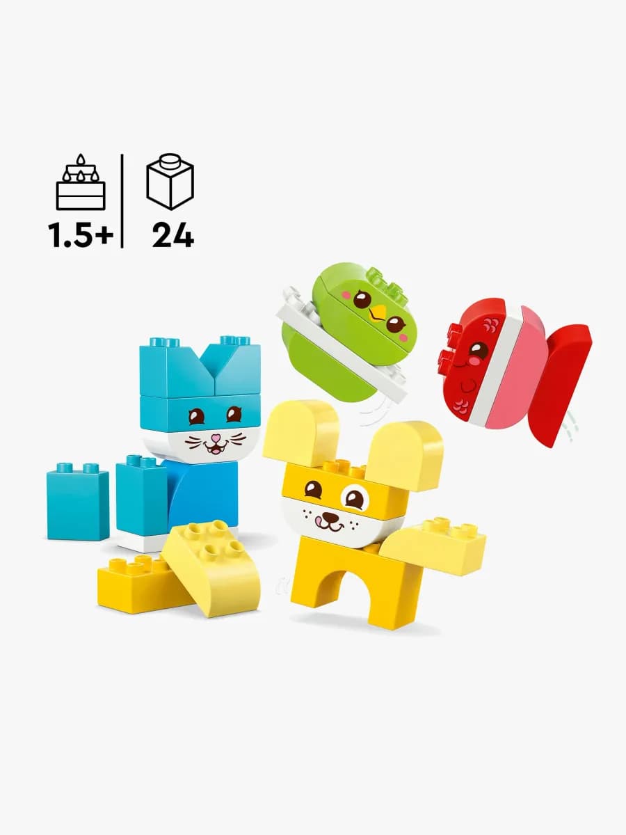 LEGO DUPLO My First 10477 3 i 1 Kreativa söta husdjur