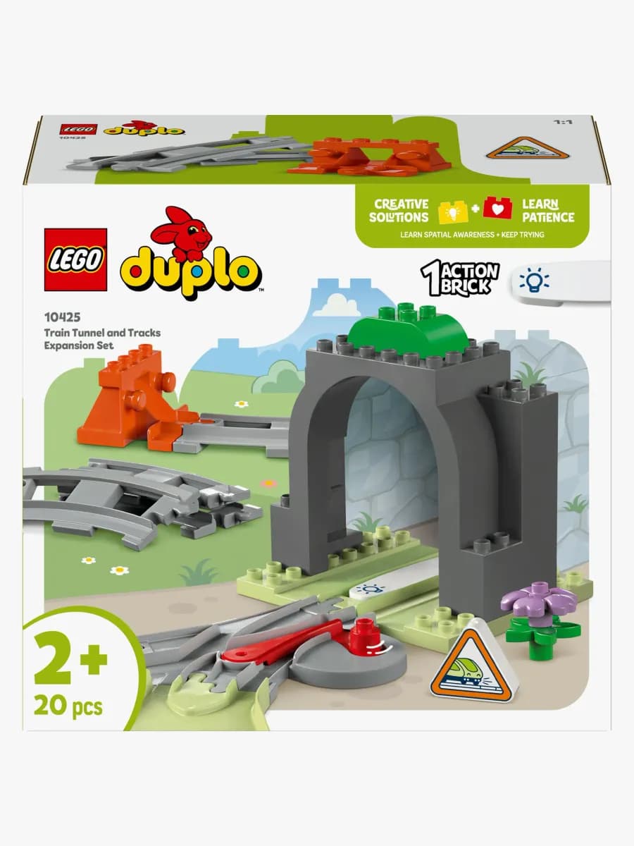 LEGO DUPLO Town 10425 Tågtunnel och spår – Expansionsset