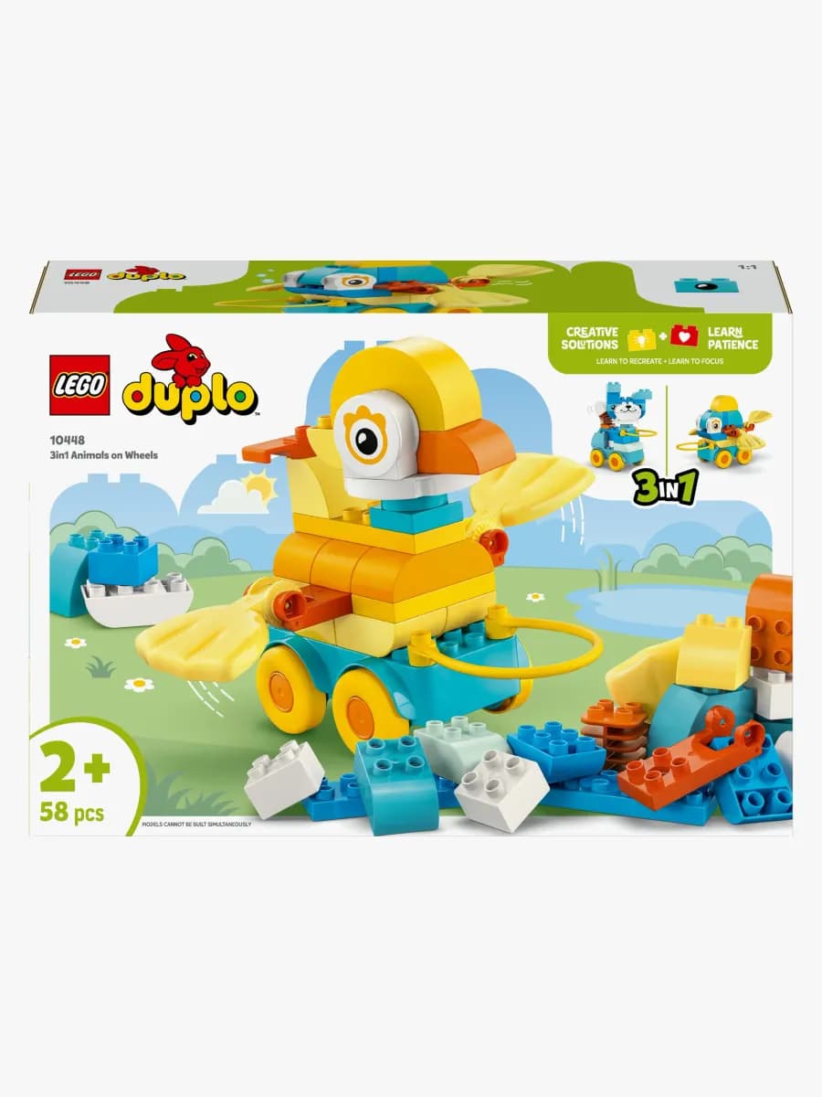 LEGO DUPLO Town 10448 3-i-1 Djur på hjul