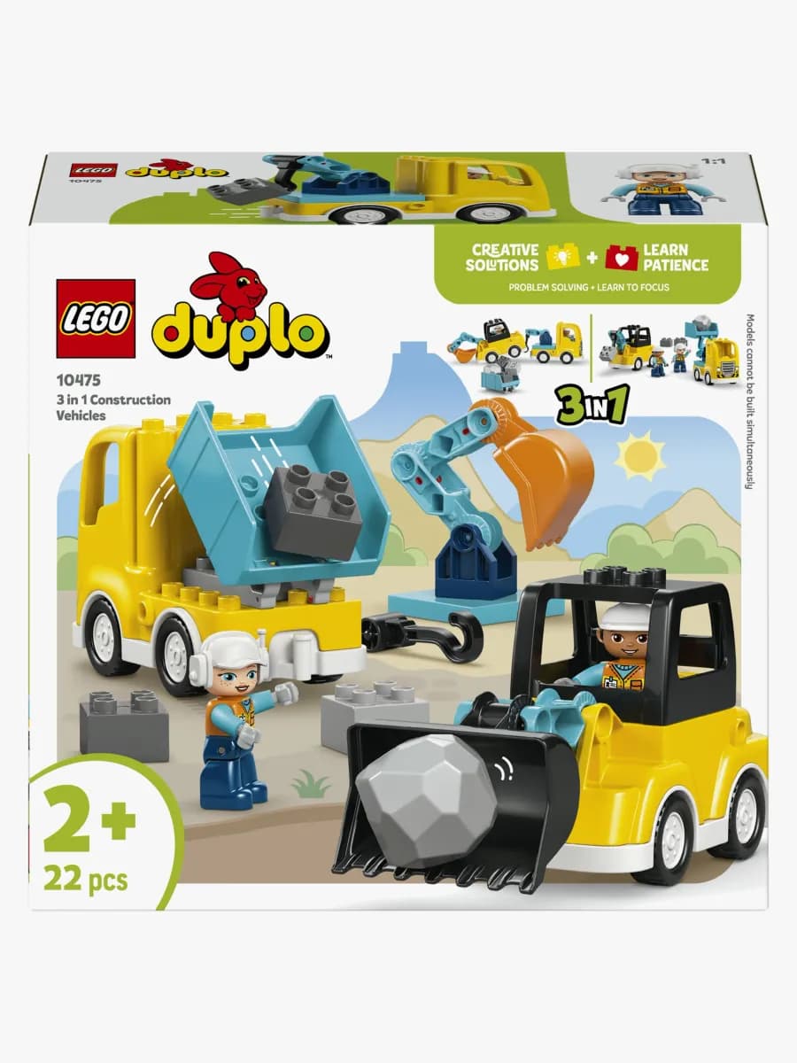 LEGO DUPLO Town 10475 3 i 1 Byggfordon