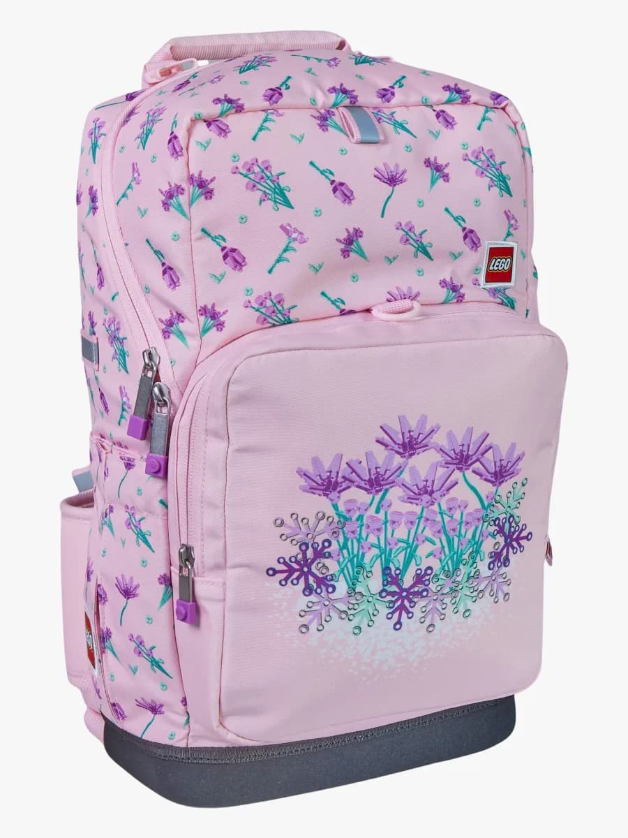 LEGO® Flowers Ryggsäck 20L, Rosa