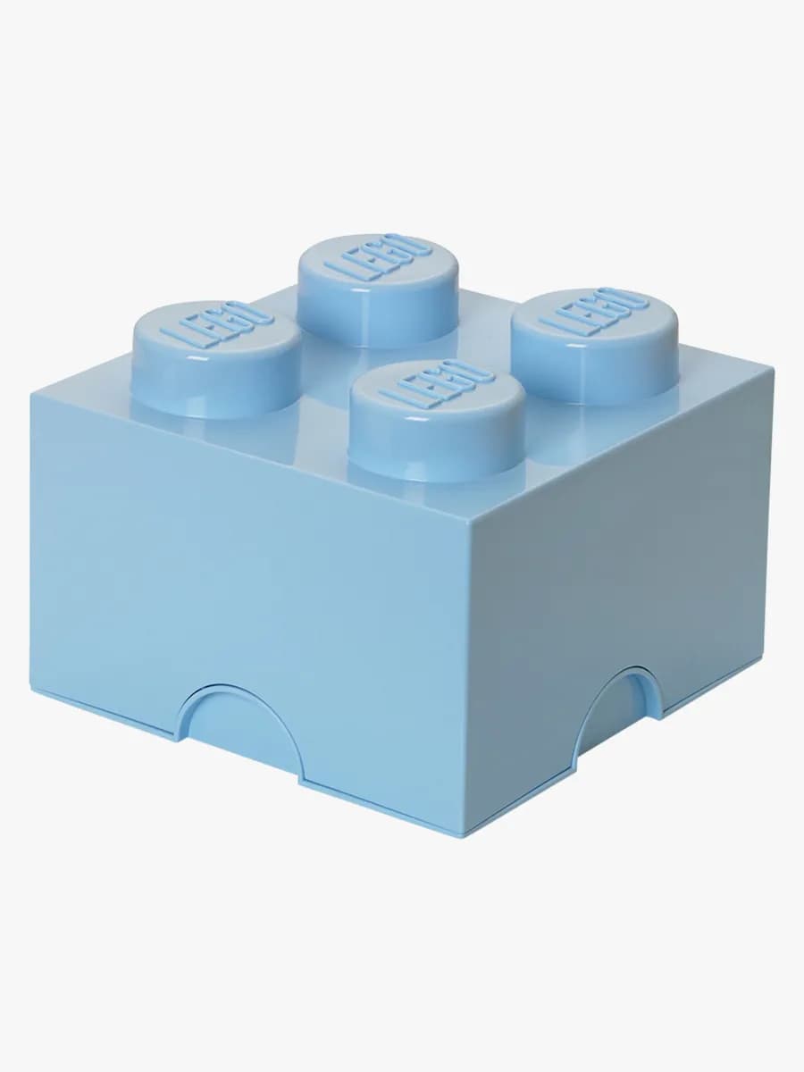 LEGO Förvaring 4 Ljusblå, Förvaring Barnrum