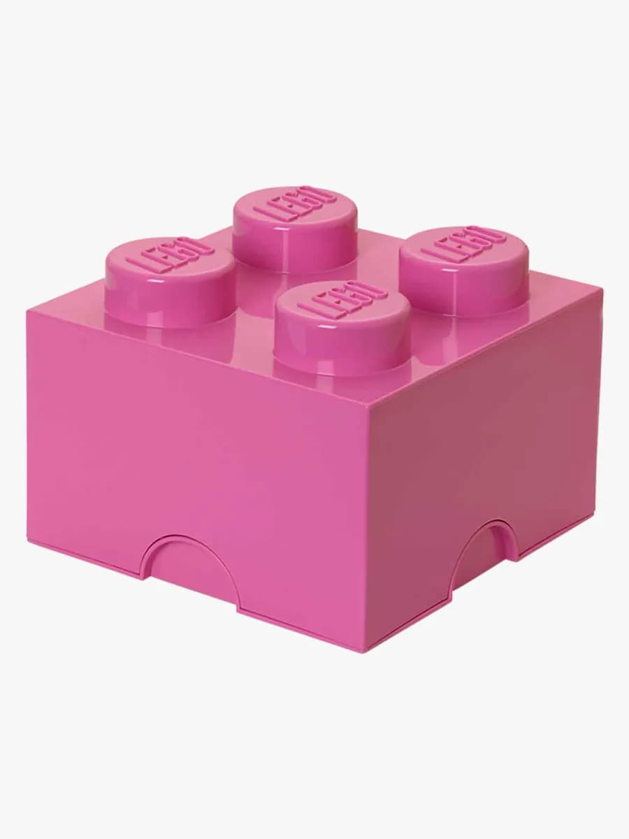 LEGO Förvaring 4 Mellanrosa, Förvaring Barnrum