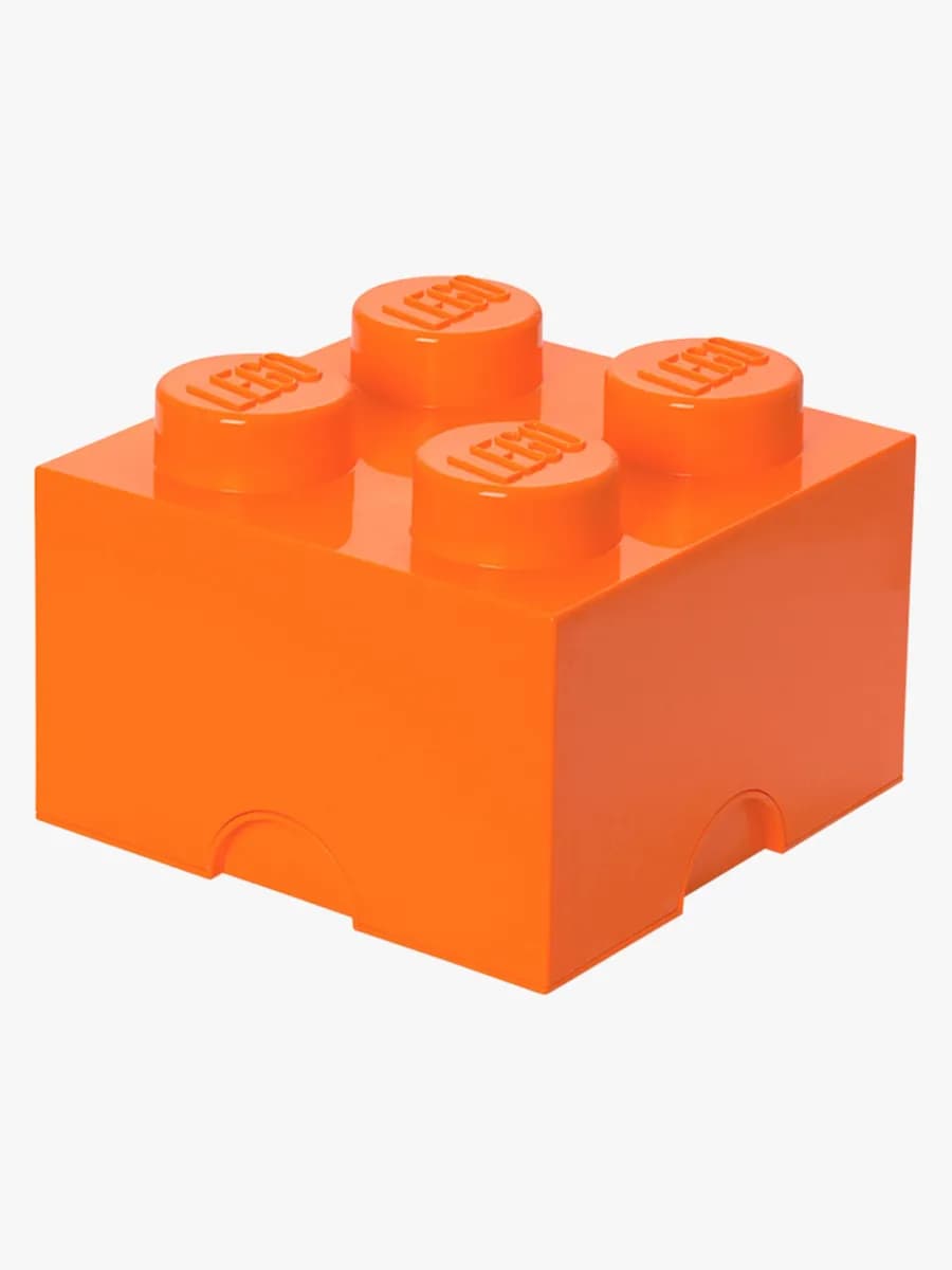 LEGO Förvaring 4 Orange, Förvaring Barnrum