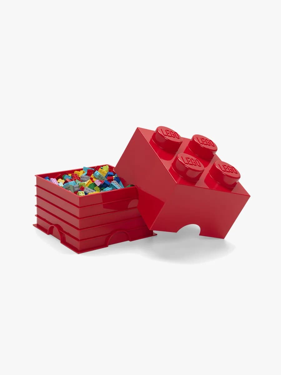 LEGO Förvaring 4 Röd, Förvaring Barnrum