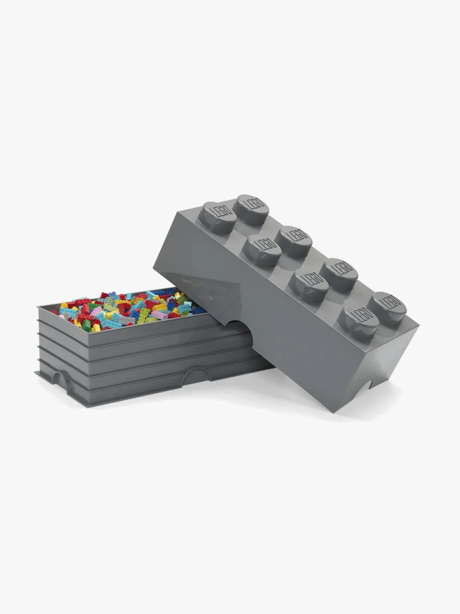 LEGO Förvaring 8, Dark Grey, Förvaring Barnrum