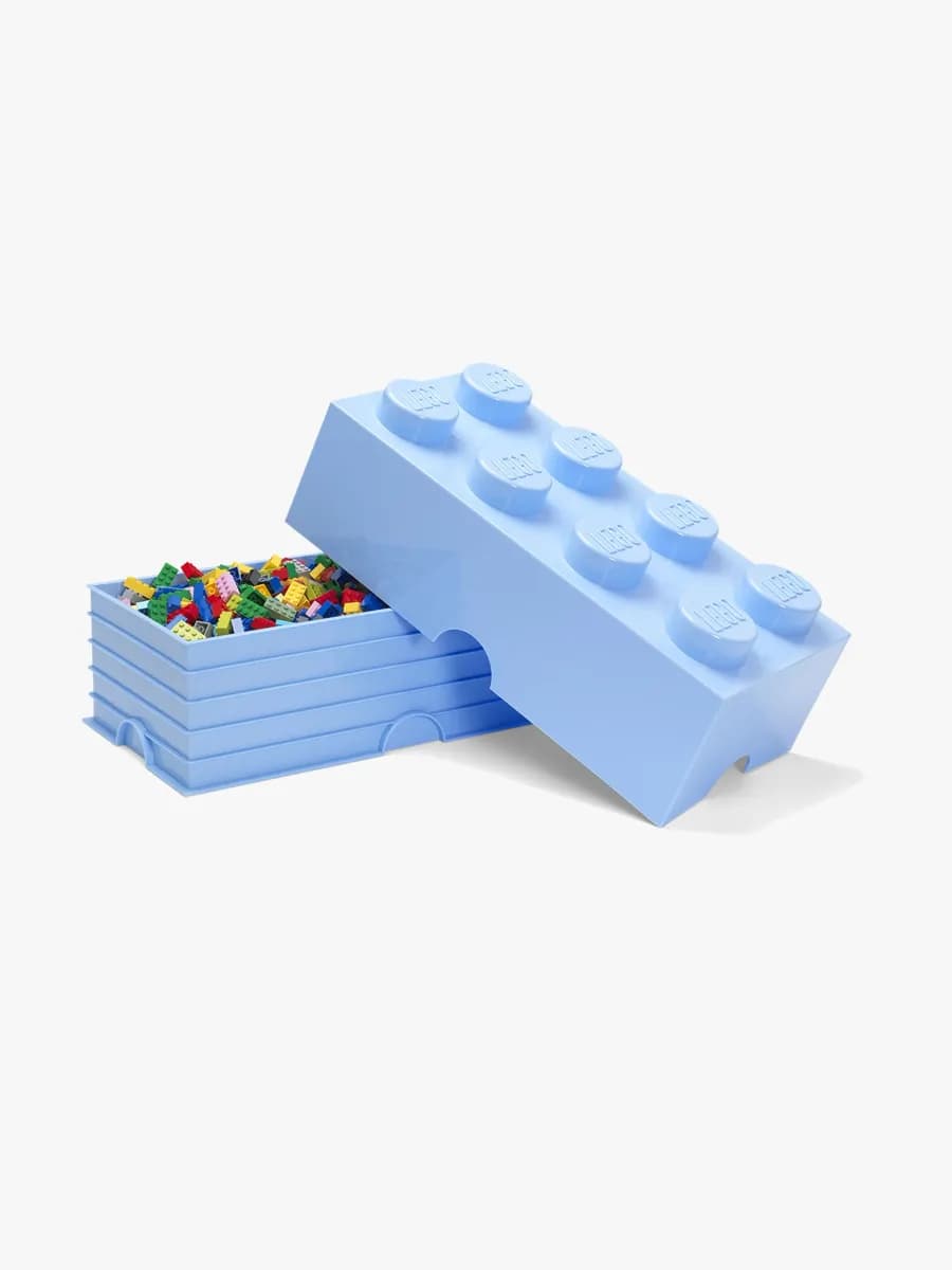 LEGO Förvaring 8, Ljusblå, Förvaring Barnrum