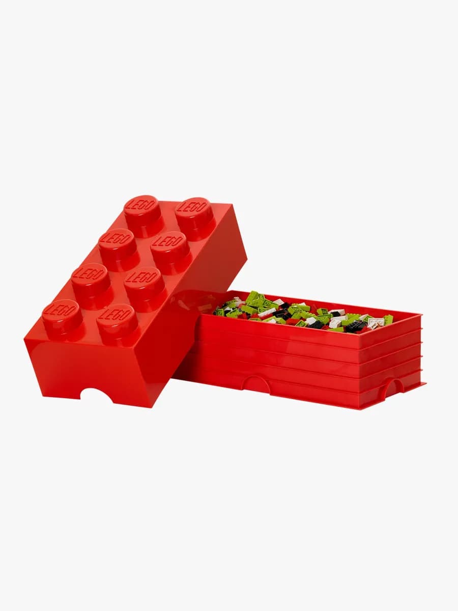LEGO Förvaring 8 Röd, Förvaring Barnrum