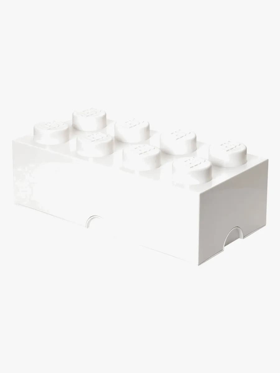 LEGO Förvaring 8 Vit, Förvaring Barnrum