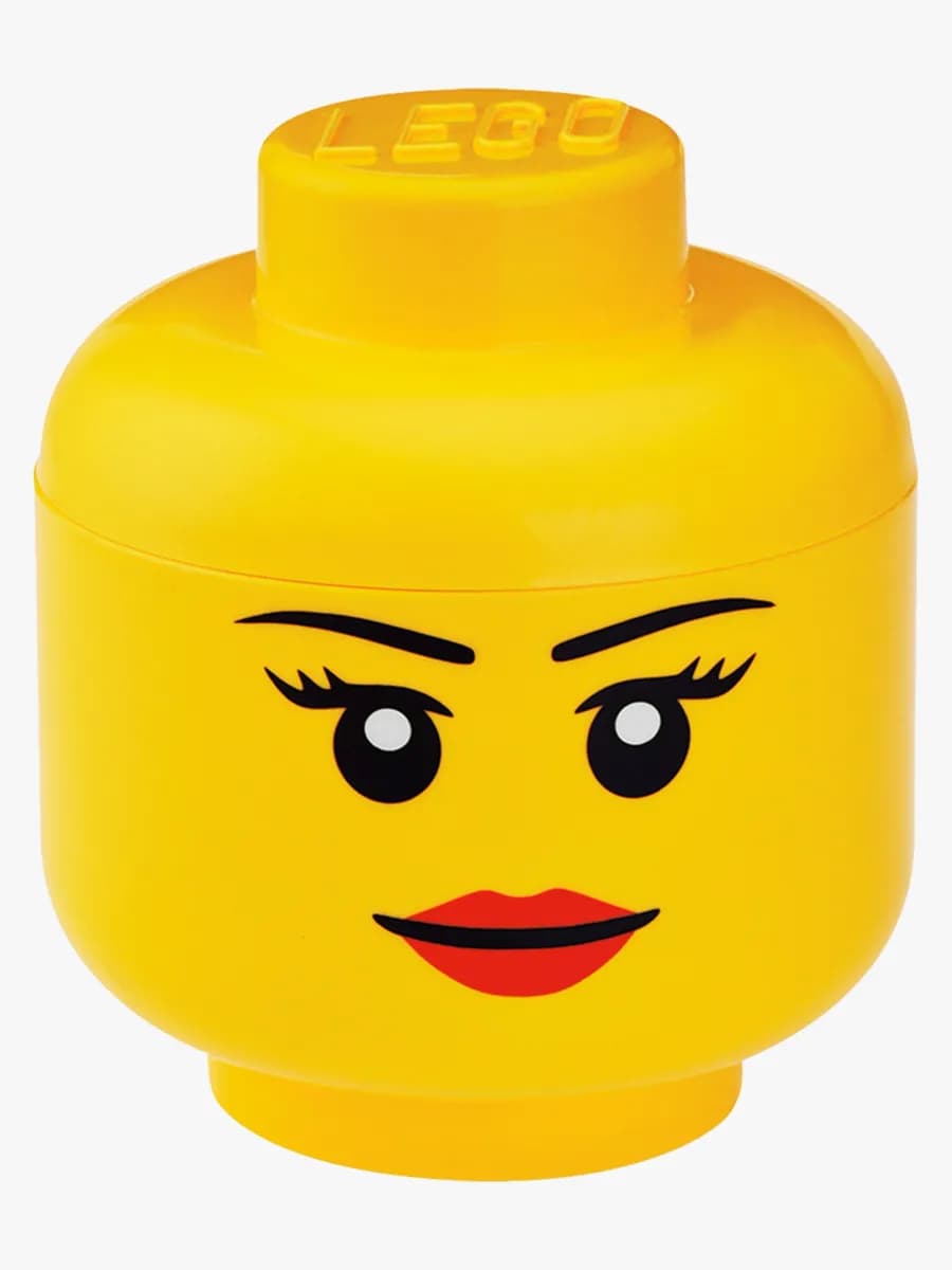 LEGO Förvaring L Flicka, Gul, Förvaring Barnrum