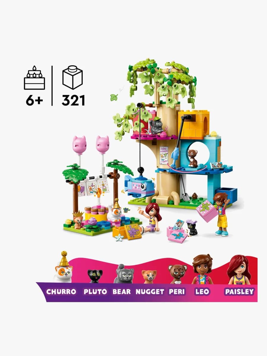 LEGO Friends 42666 Kattkalas &  trädkoja