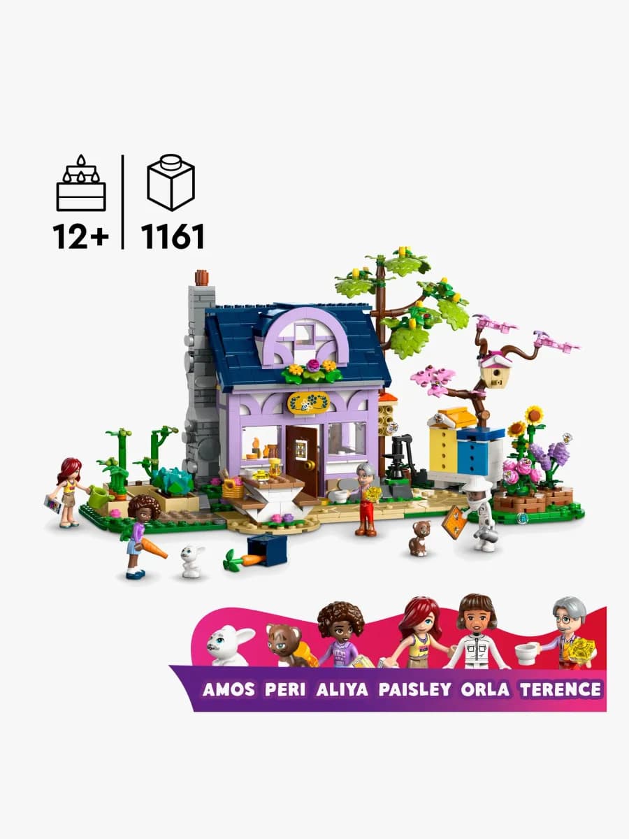 LEGO Friends 42669 Biodlarhus och blomsterträdgård