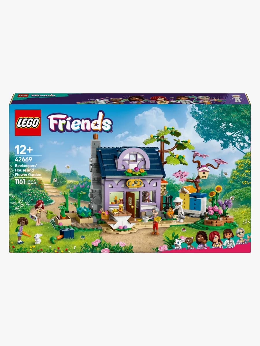 LEGO Friends 42669 Biodlarhus och blomsterträdgård