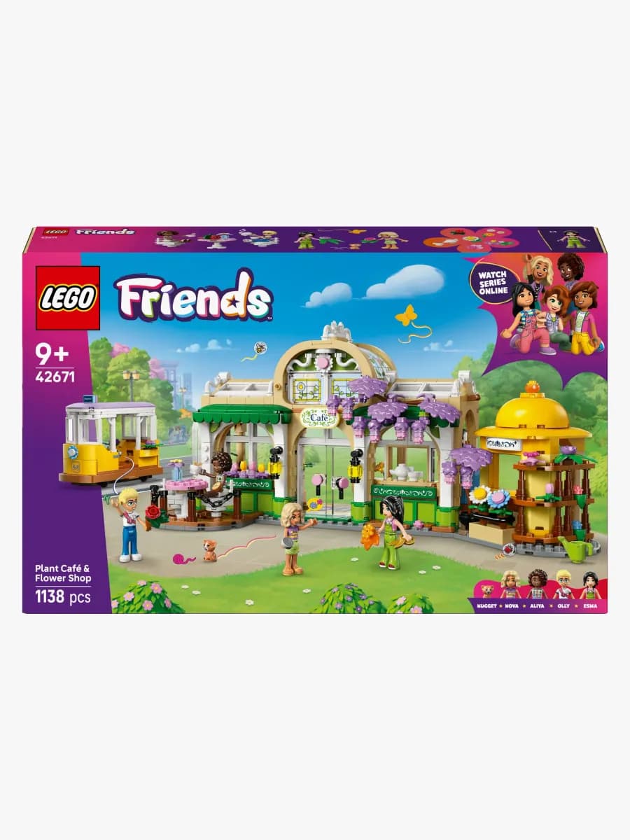 LEGO Friends 42671 Växtkafé &  blomsteraffär