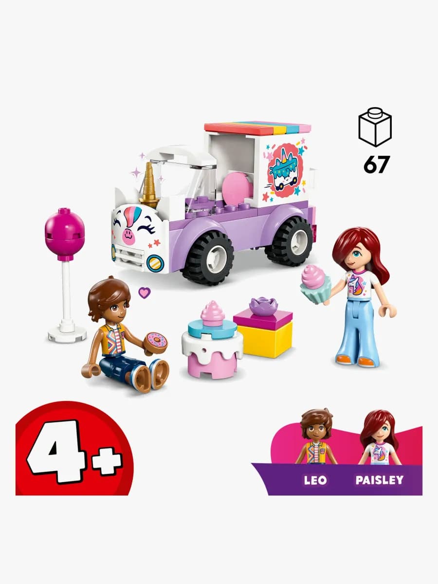LEGO Friends 42675 Enhörningsbil för tårtleveranser