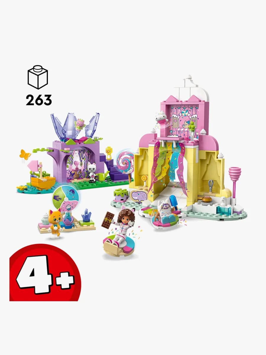 LEGO Gabby's Dollhouse 11205 Karamellberget &  katträdgården