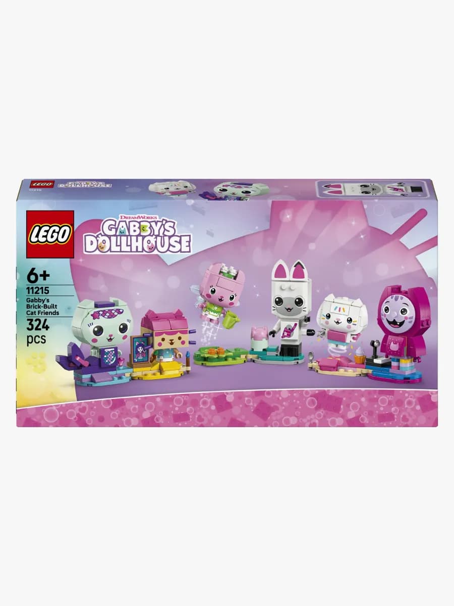 LEGO Gabby's Dollhouse 11215 Gabbys klossbyggda kattvänner
