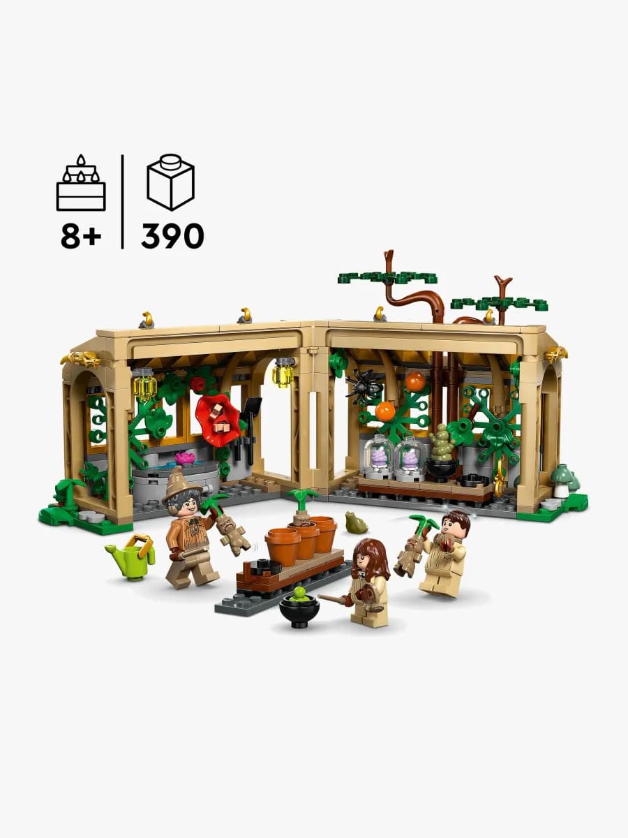 LEGO Harry Potter 76445 Hogwarts slott: lektion i örtlära
