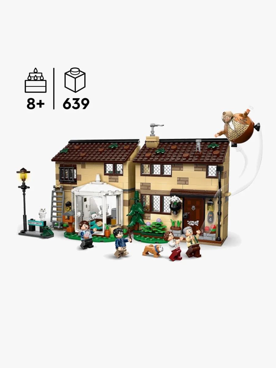 LEGO Harry Potter 76451 Privet Drive: faster Marges besök