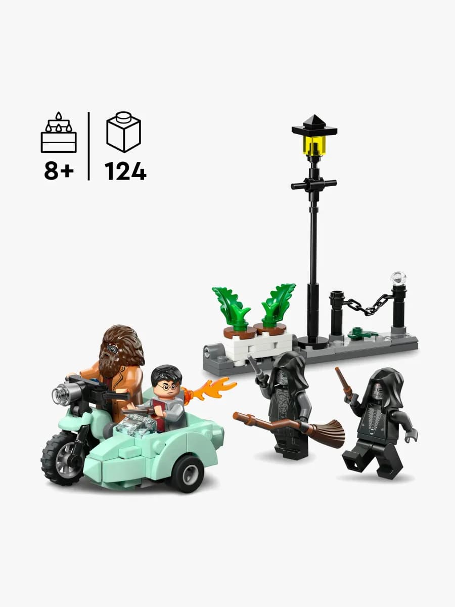 LEGO Harry Potter 76459 Hagrid och Harrys flykt från Privet Drive