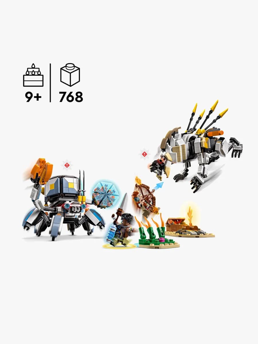 LEGO Horizon 77037 Aloy och Varl mot Sköldkryp och Sågtand