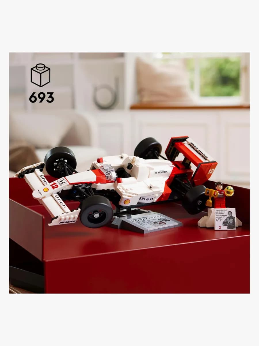 LEGO Icons 10330 McLaren MP4/4 &  Ayrton Senna