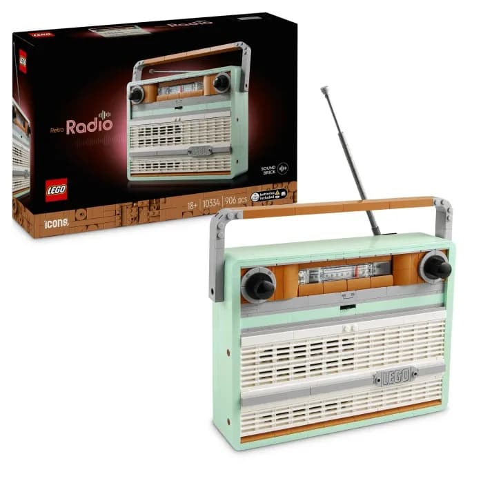 LEGO Icons 10334 Retroradio