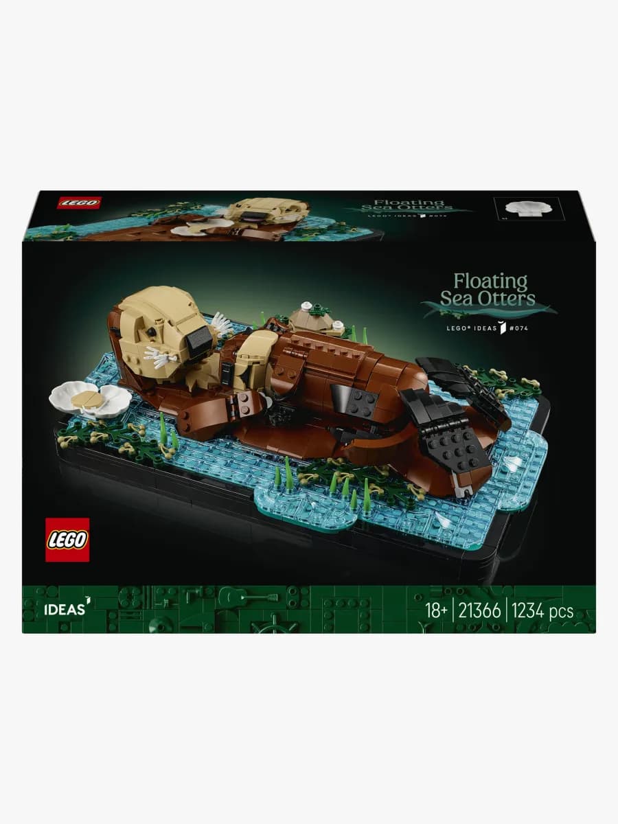 LEGO Ideas 21366 Flytande havsuttrar