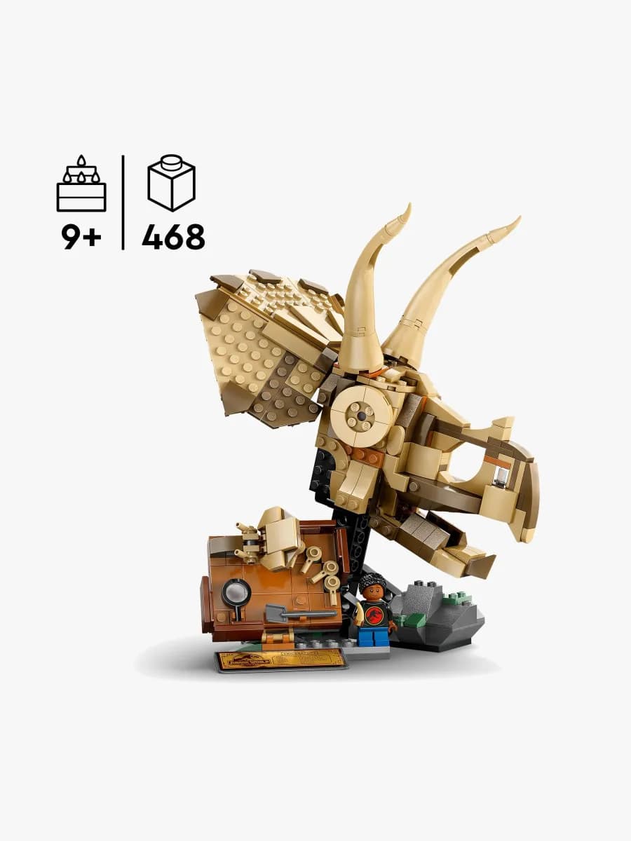LEGO Jurassic World 76969 Dinosauriefossiler: Triceratopsskalle