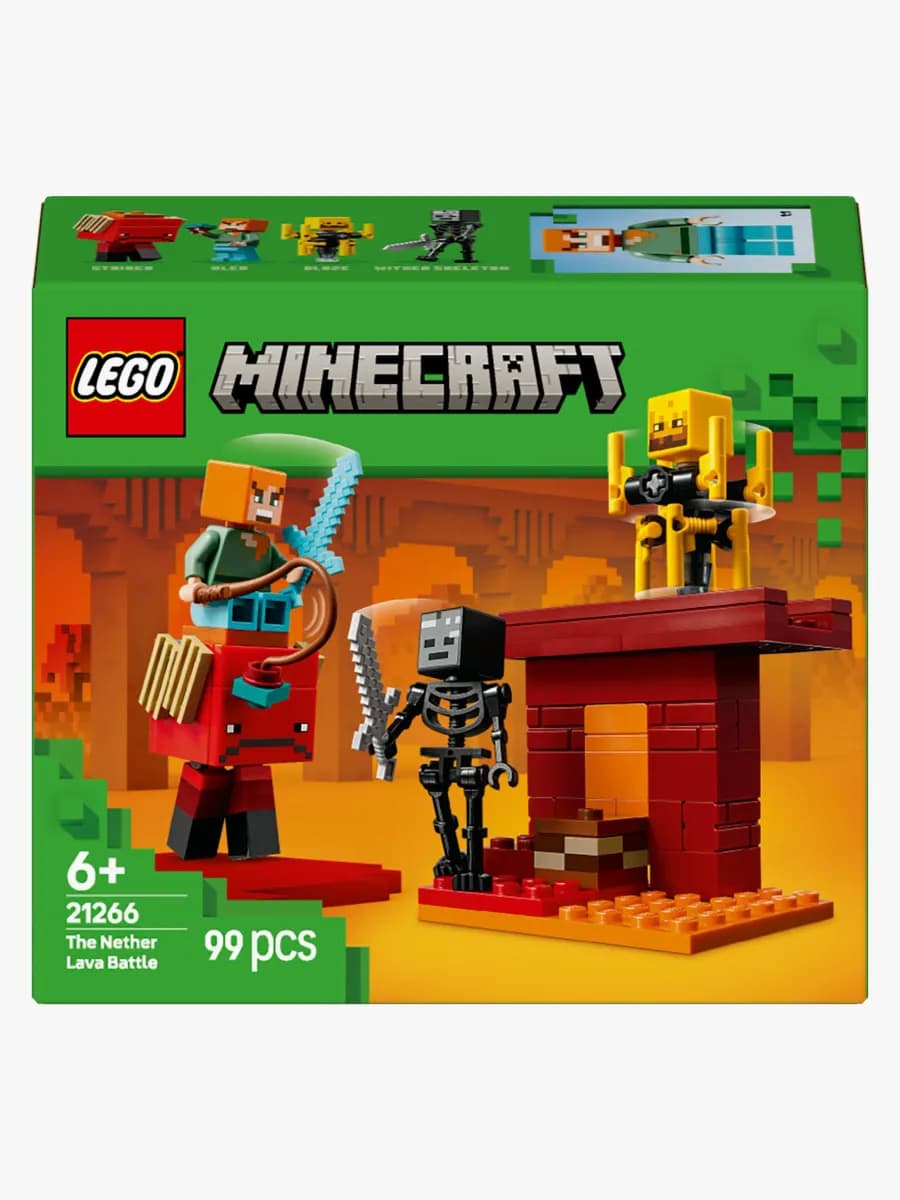 LEGO Minecraft 21266 Lavastriden i Nether