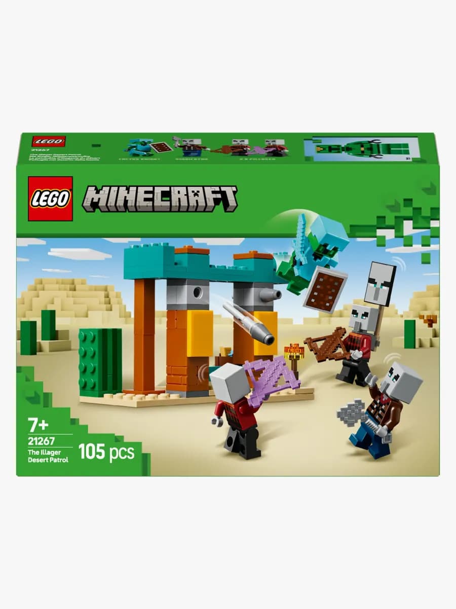 LEGO Minecraft 21267 Fybornas ökenpatrull