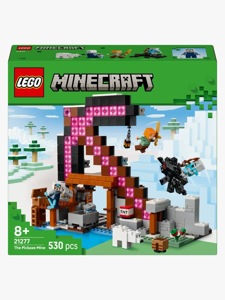 LEGO Minecraft 21277 Spetshackegruvan