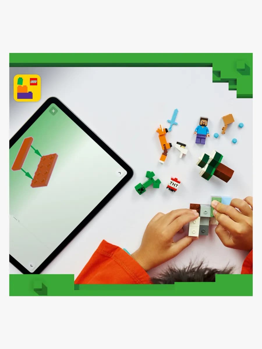 LEGO Minecraft 21583 Steves taigaäventyr