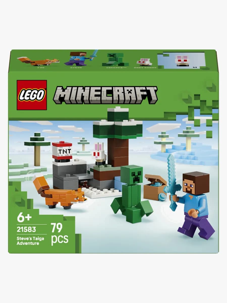 LEGO Minecraft 21583 Steves taigaäventyr