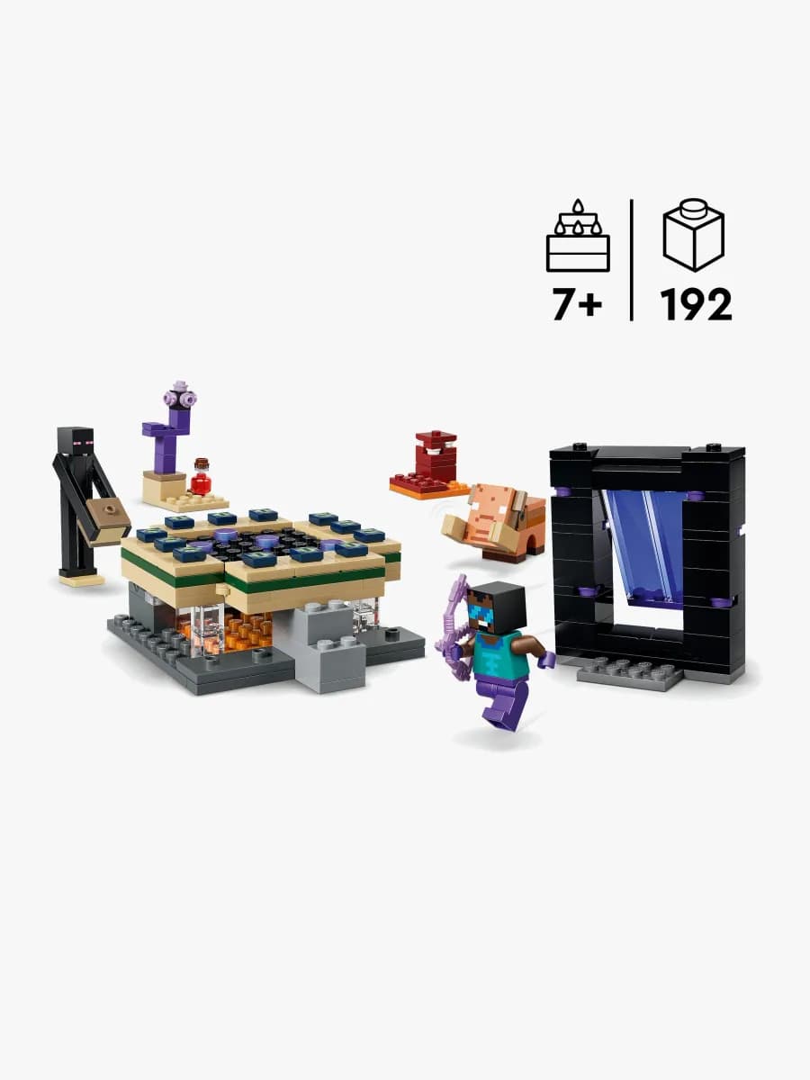 LEGO Minecraft 21584 Resa med Nether- och End-portal