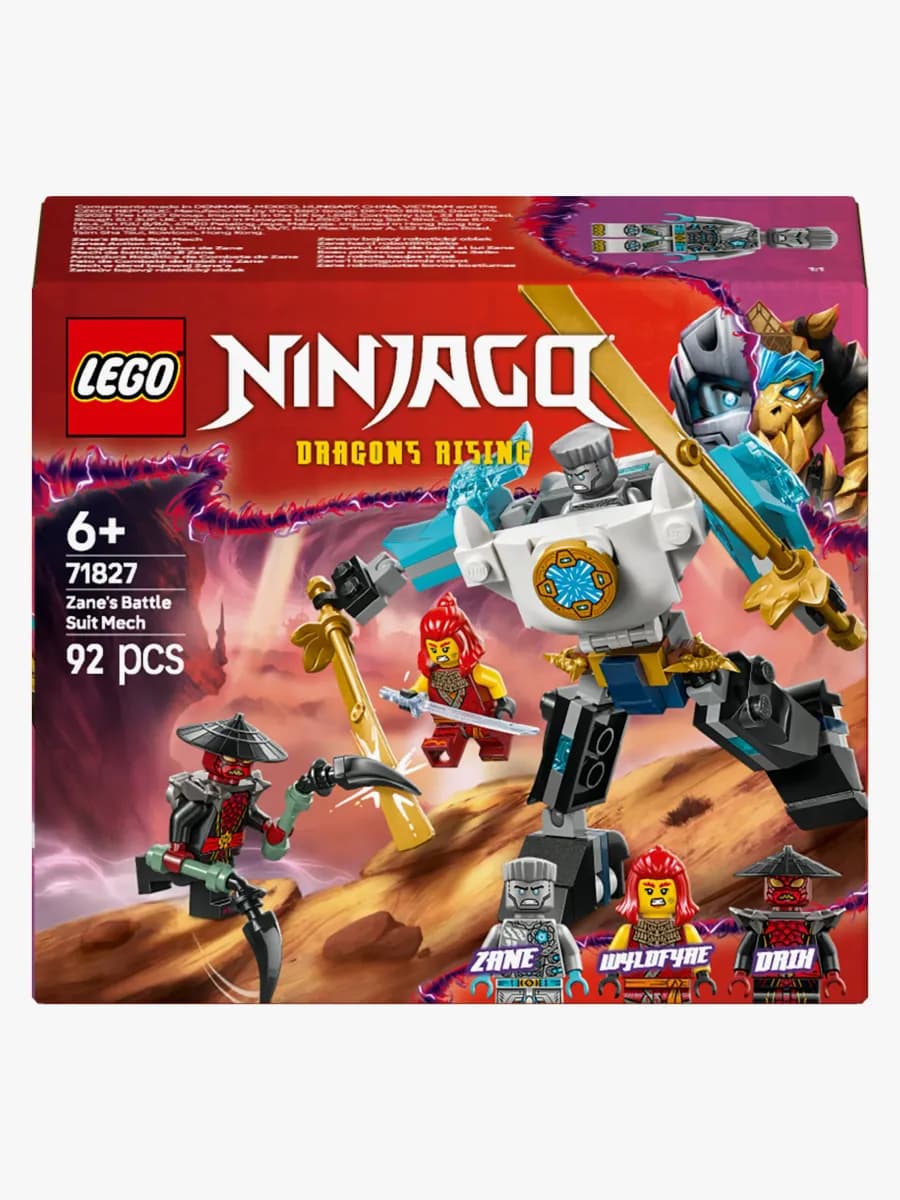 LEGO Ninjago 71827 Zanes stridsrobotdräkt