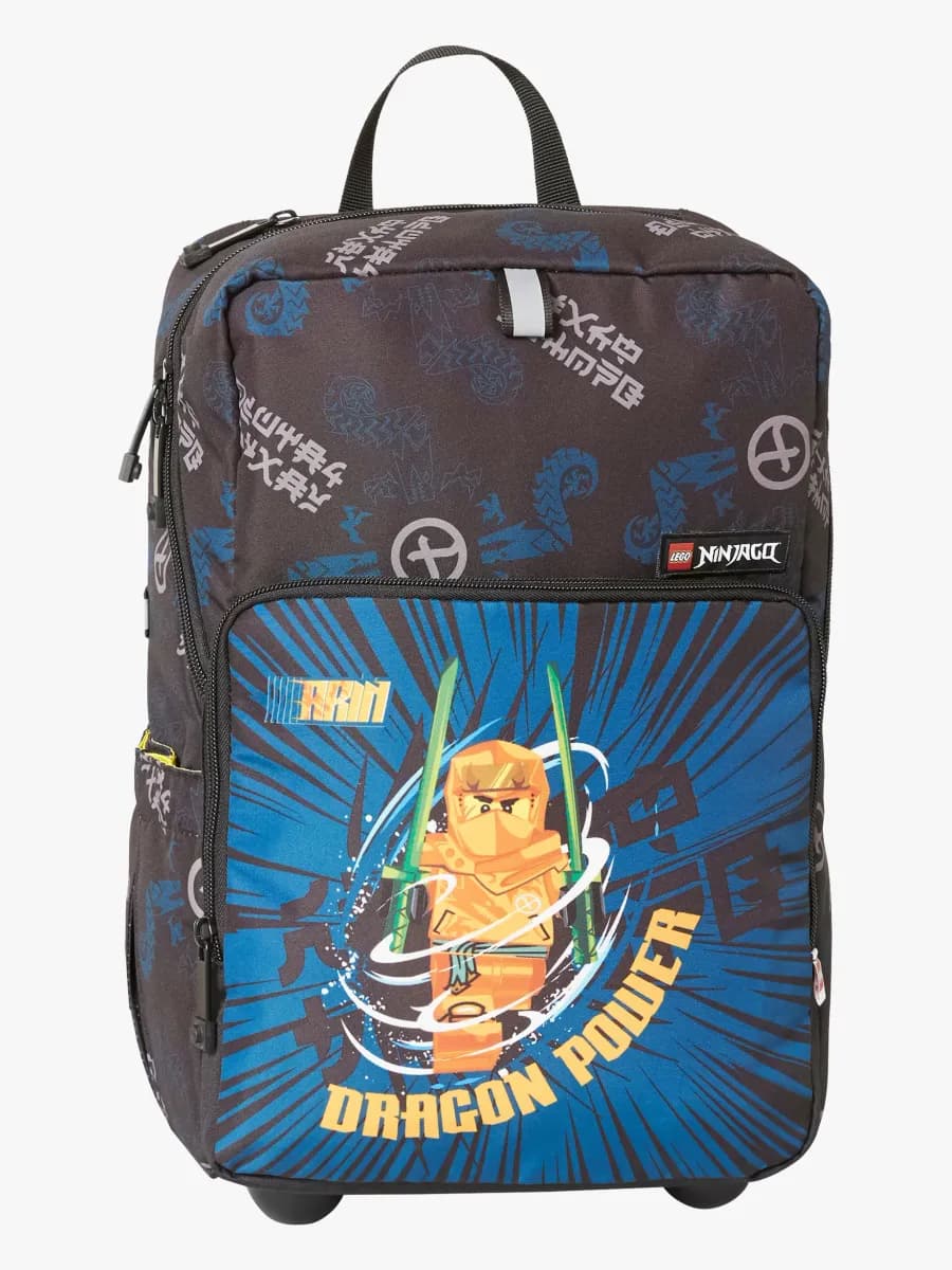 LEGO® NINJAGO® Arin Trolley Resväska 20L, Svart/Blå