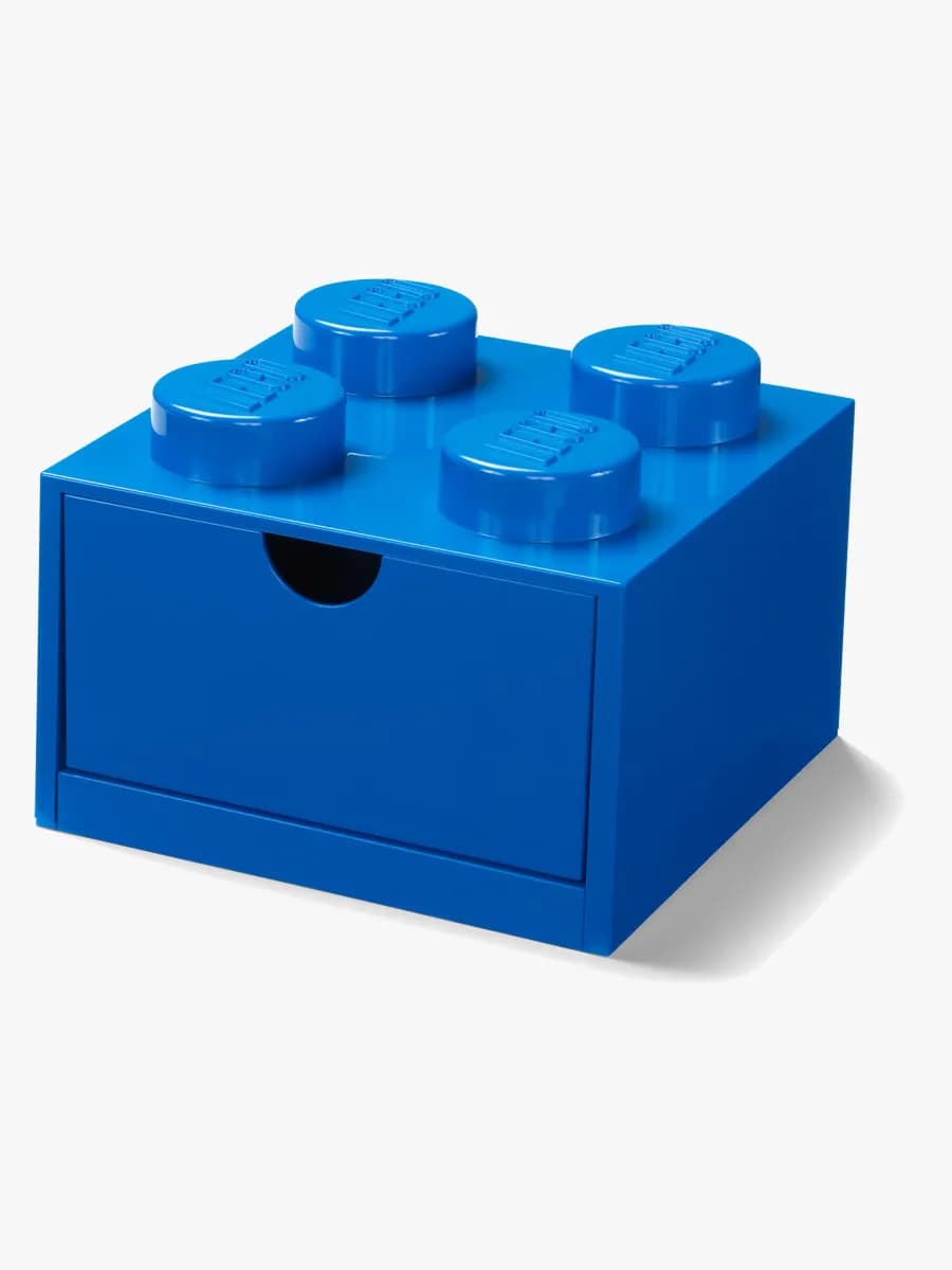 LEGO Skrivbordslåda 4, Blå