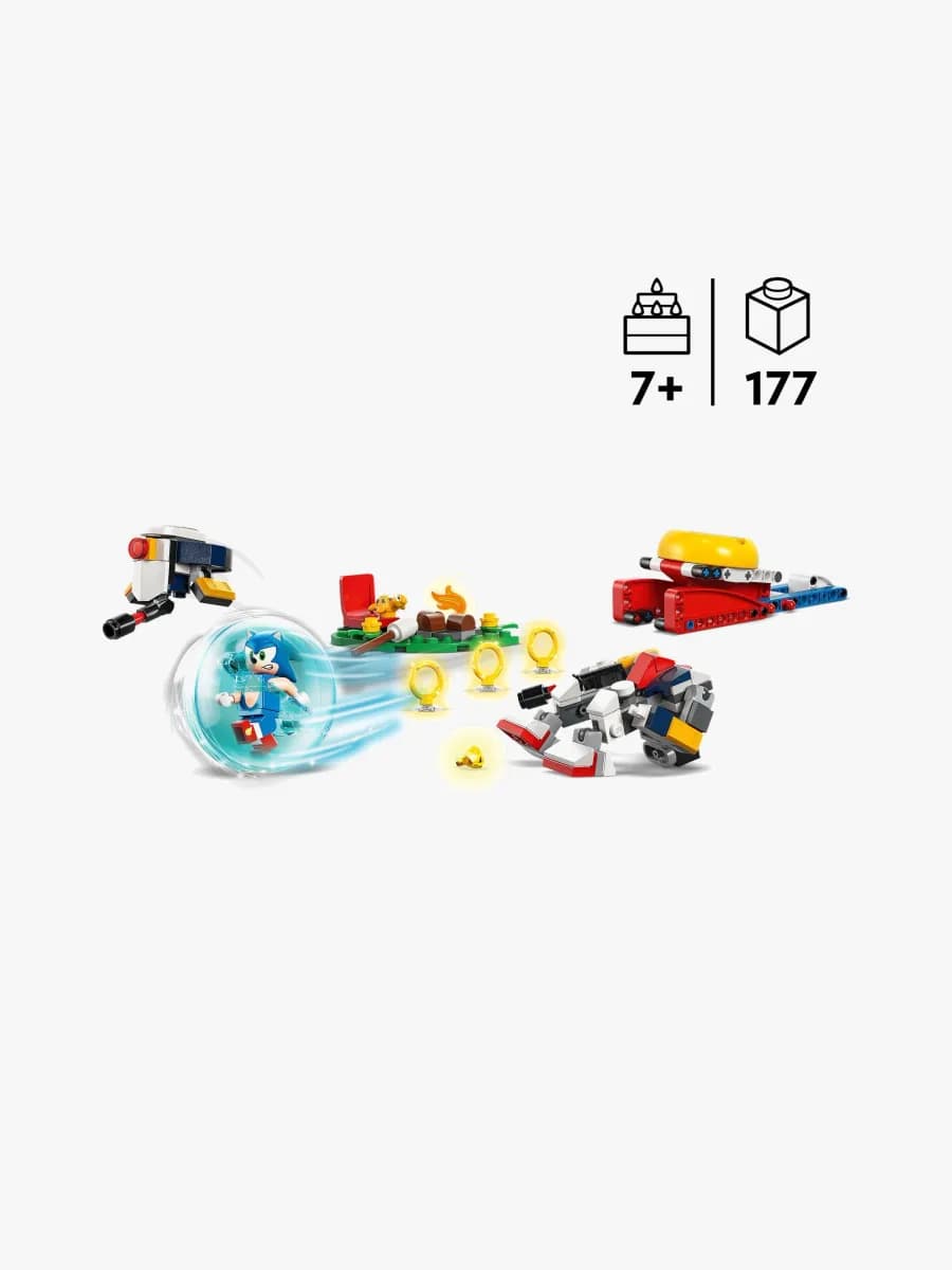 LEGO Sonic 77001 Sonics lägereldsstrid