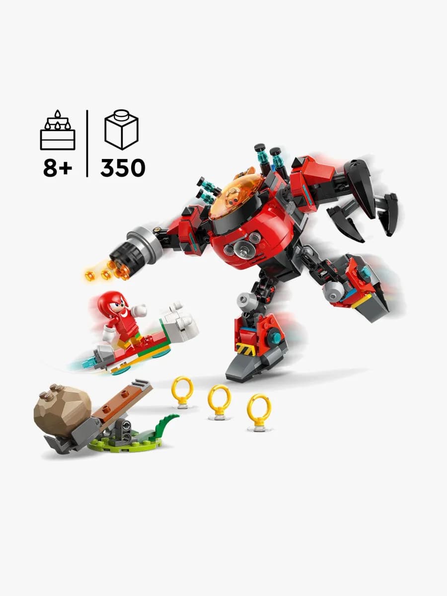 LEGO Sonic 77005 Knuckles mot Dr. Eggmans Egg Crusher robot