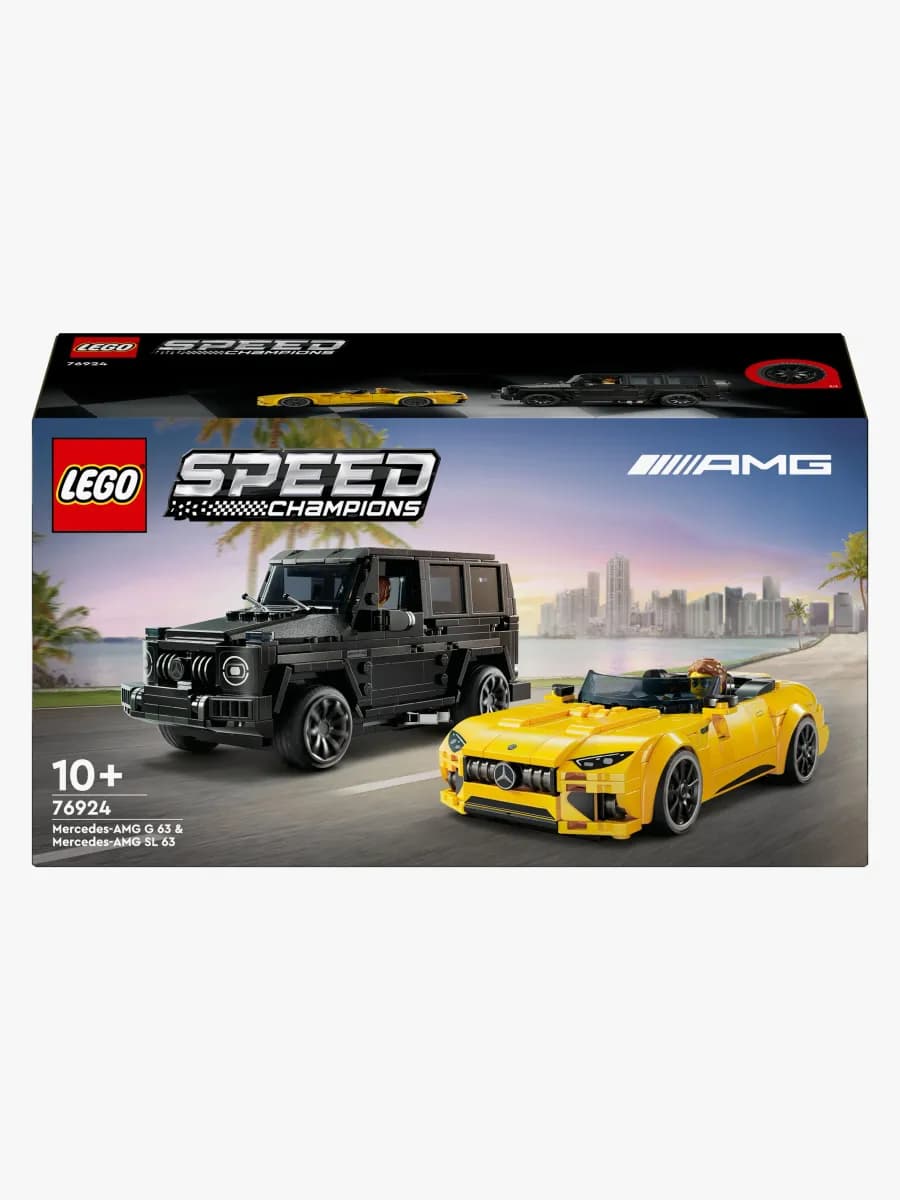 LEGO Speed Champions 76924 Mercedes-AMG G 63 &  Mercedes-AMG SL 63