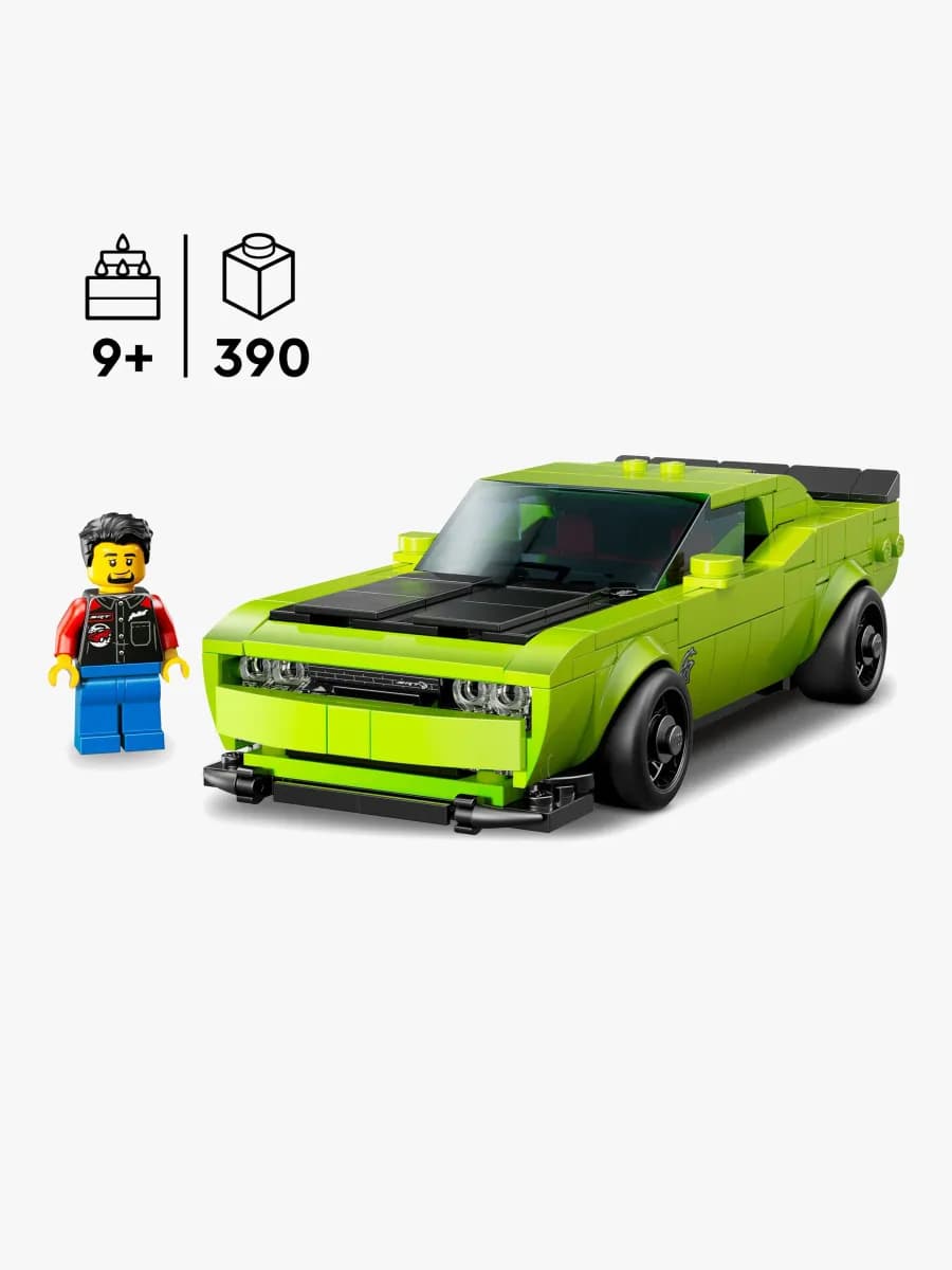 LEGO Speed Champions 77237 Dodge Challenger SRT Hellcat sportbil