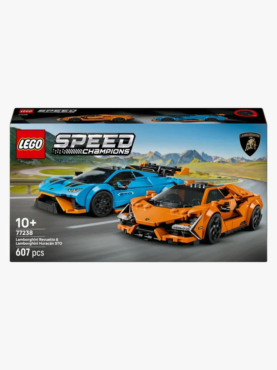 LEGO Speed Champions 77238 Lamborghini Revuelto &  Huracán STO
