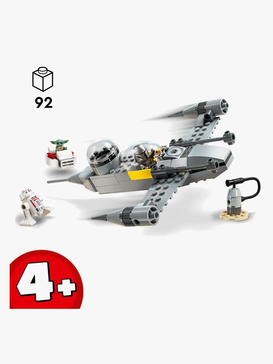 LEGO Star Wars 75410 Mando and Grogu's N-1 Starfighter