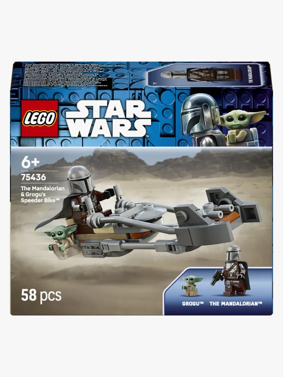 LEGO Star Wars 75436 The Mandalorian &  Grogu's Speeder Bike