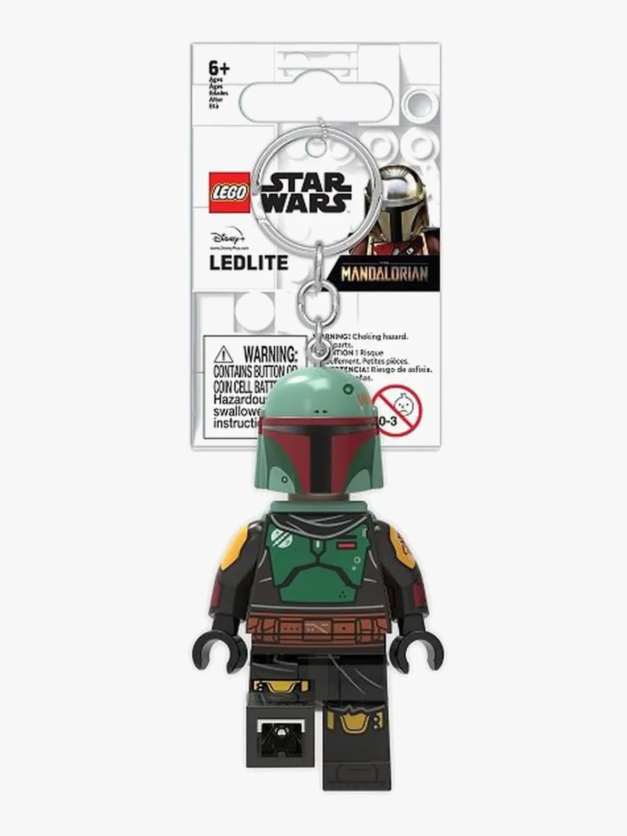 LEGO Star Wars Boba Fett Nyckelring med LED-lampa, Barnrum